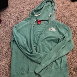 nike zip hoodie large